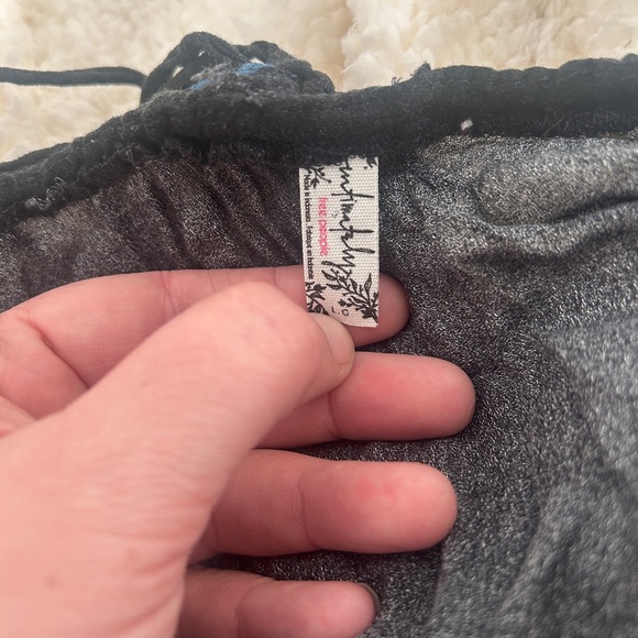 Free People Intimately floral print maxi dress womens size L - Picture 7 of 9